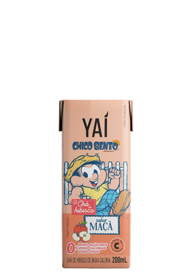 Chá de Hibisco Sabor Maçã Yaí Kids 200ml