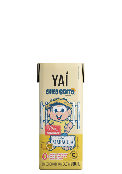 Chá Hibisco Sabor Maracujá Yaí Kids 200ml