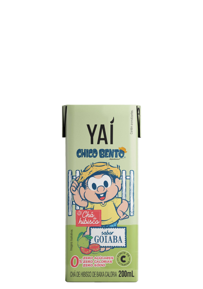 Chá de Hibisco Sabor Goiaba Yaí Kids 200ml