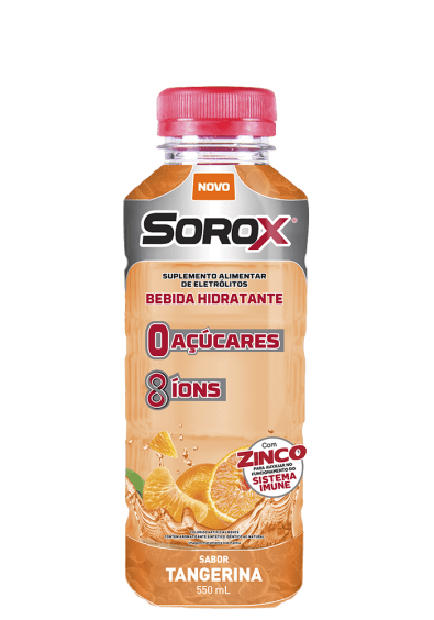 Isotônico Sorox Tangerina Zero Pet 550ml