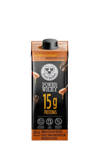Bebida Láctea Power Whey Doce De Leite 250ml 