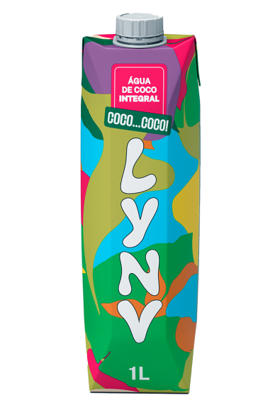 Água de Coco Integral Lynv 1L 