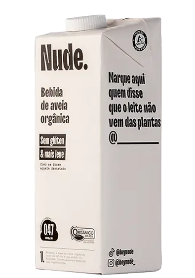 Leite de Aveia Nude Orgânico 1L