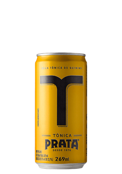 Água Tônica Prata Lata 269ml