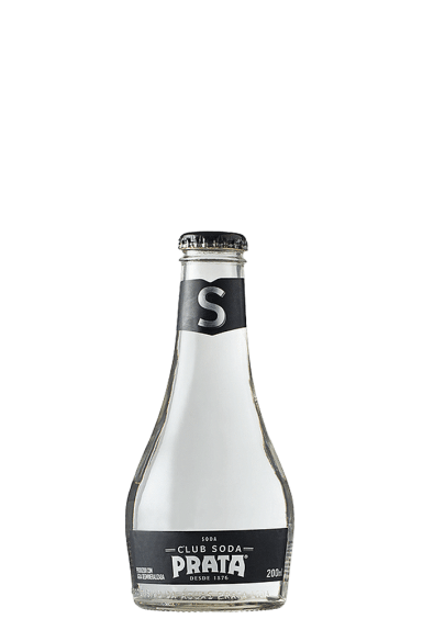 Refrigerante Prata Club Soda Mixer Vidro 200ml