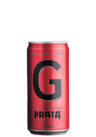 Refrigerante Prata Ginger Mixer Lata 269ml