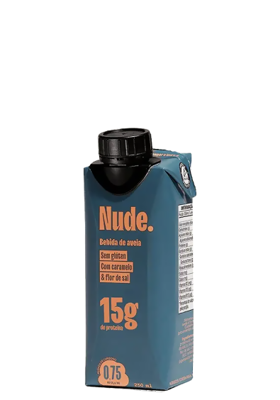 Bebida Proteica de Aveia Nude Caramelo e Flor de Sal 250ml