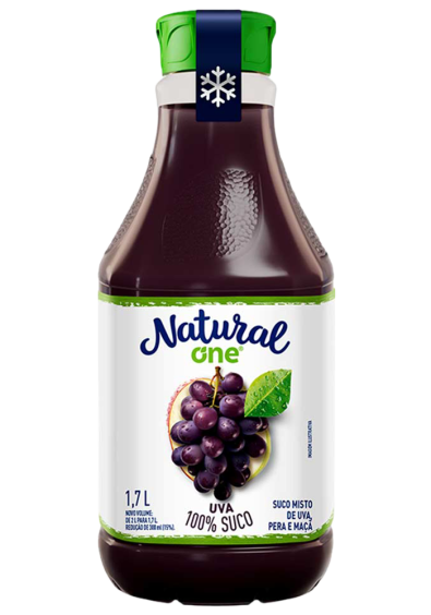 Suco Natural One Uva e Maçã Pet 1,7L
