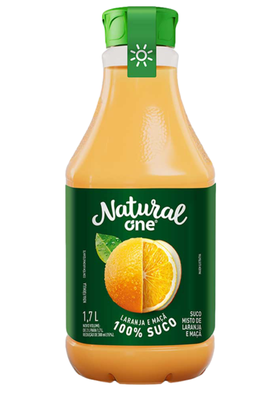 Suco Natural One Laranja e Maçã Pet 1,7L