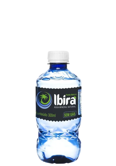 Água Mineral Ibirá Pet sem gás 300ml 
