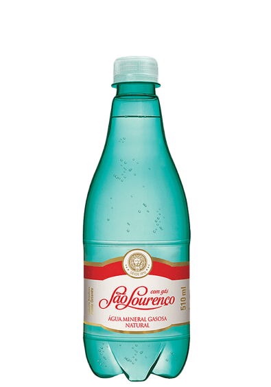 Água Mineral Natural São Lourenço Pet Com Gás 510ml