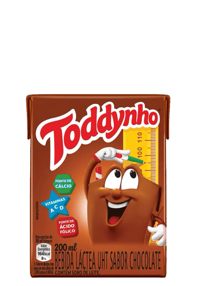 BEBIDA LÁCTEA CHOCOLATE TODDYNHO 200ML