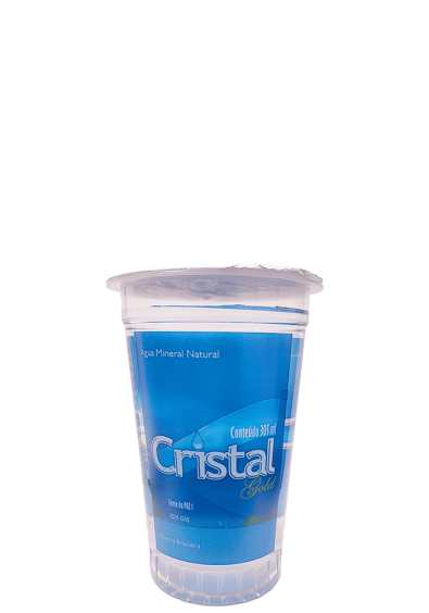 Água Mineral Cristal Gold Copo Sem Gás 305ml