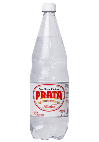 Água Mineral Prata Pet Com Gás 1,27L