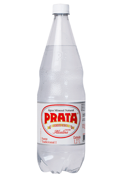 Água Mineral Prata Pet Com Gás 1,27L
