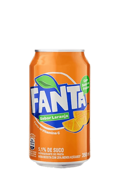 Refrigerante Fanta Laranja Lata 350ml 