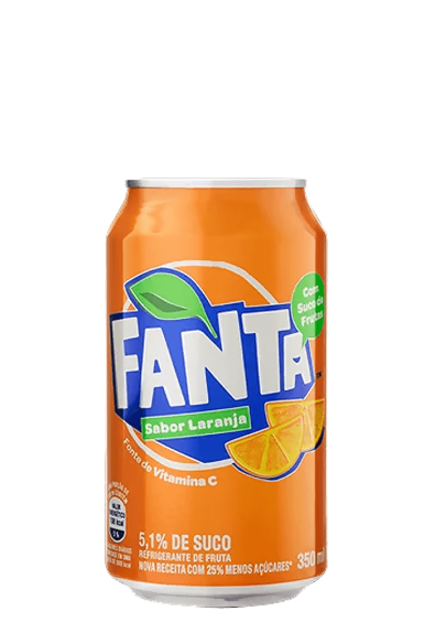 Refrigerante Fanta Laranja Lata 350ml 