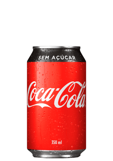 Refrigerante Coca-Cola Zero Lata 350ml