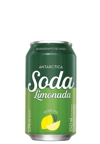 Refrigerante Antártica Soda Lata 350ml