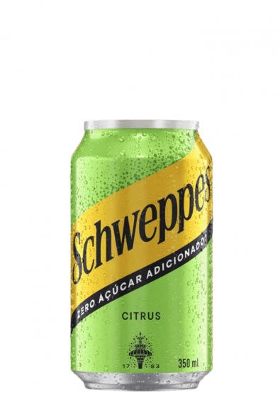 Refrigerante Schweppes Citrus Sem Açúcar Lata 350ml