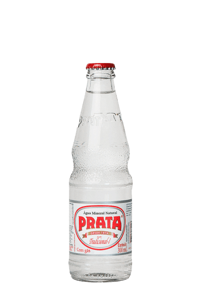 Água Mineral Prata One Way Com Gás 300ml