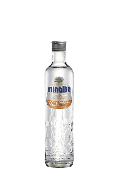 Água Mineral Minalba One Way com gás 300ml