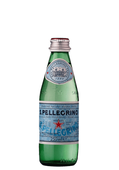 Água Mineral San Pellegrino Vidro Com Gás 250ml