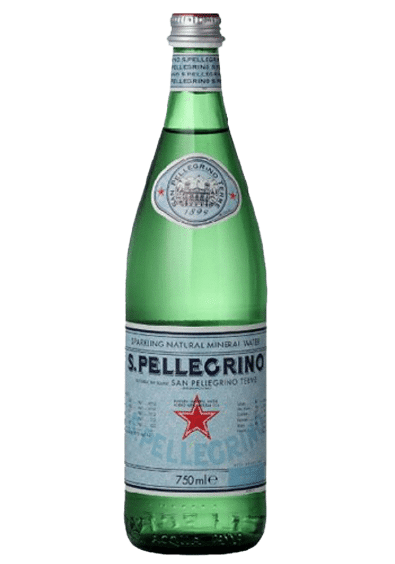 Água Mineral San Pellegrino Vidro Com Gás 750ml