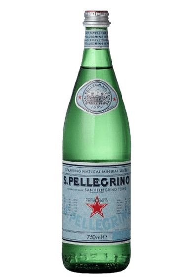 Água Mineral San Pellegrino Vidro Com Gás 750ml