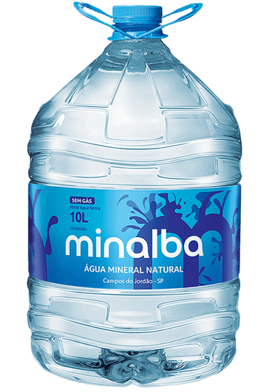 Água Mineral Minalba Pet Descartável Sem Gás 10L