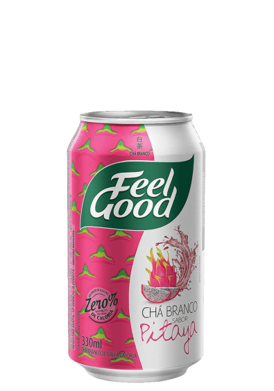 Chá Branco Feel Good Pitaya Lata 330ml