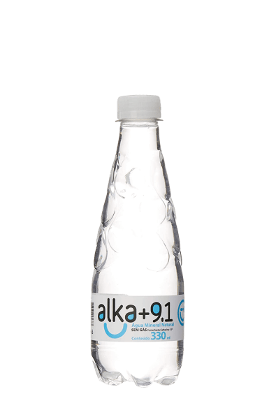 Água Mineral Alka 9.1 Pet sem gás 330ml 