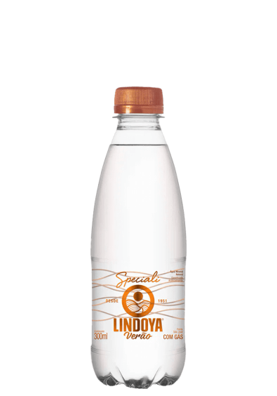 Água Mineral Lindoya Verão Speciali Pet Com Gás 300ml