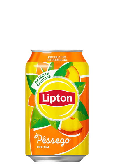 Chá Lipton Ice Tea Pêssego Lata 340ml