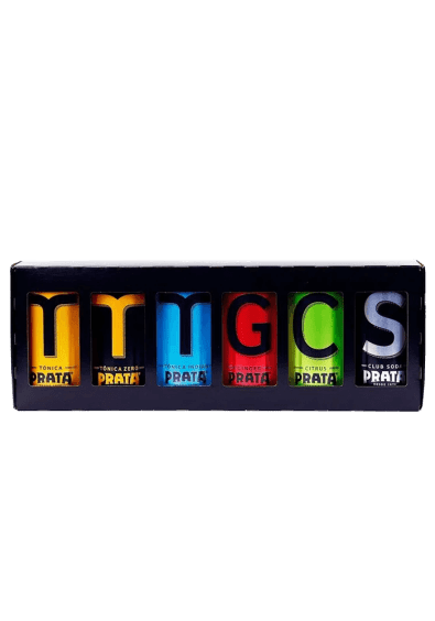 Kit Degustação Água Tônica Prata Lata 269ml