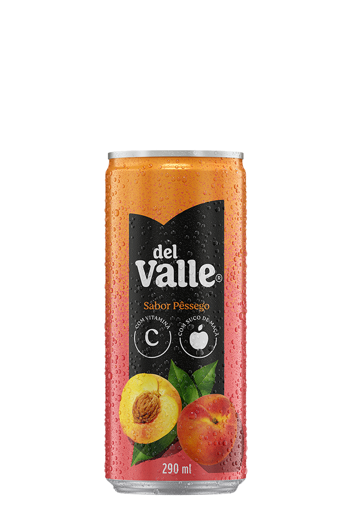 Suco Del Valle Néctar Pêssego Lata 290ml