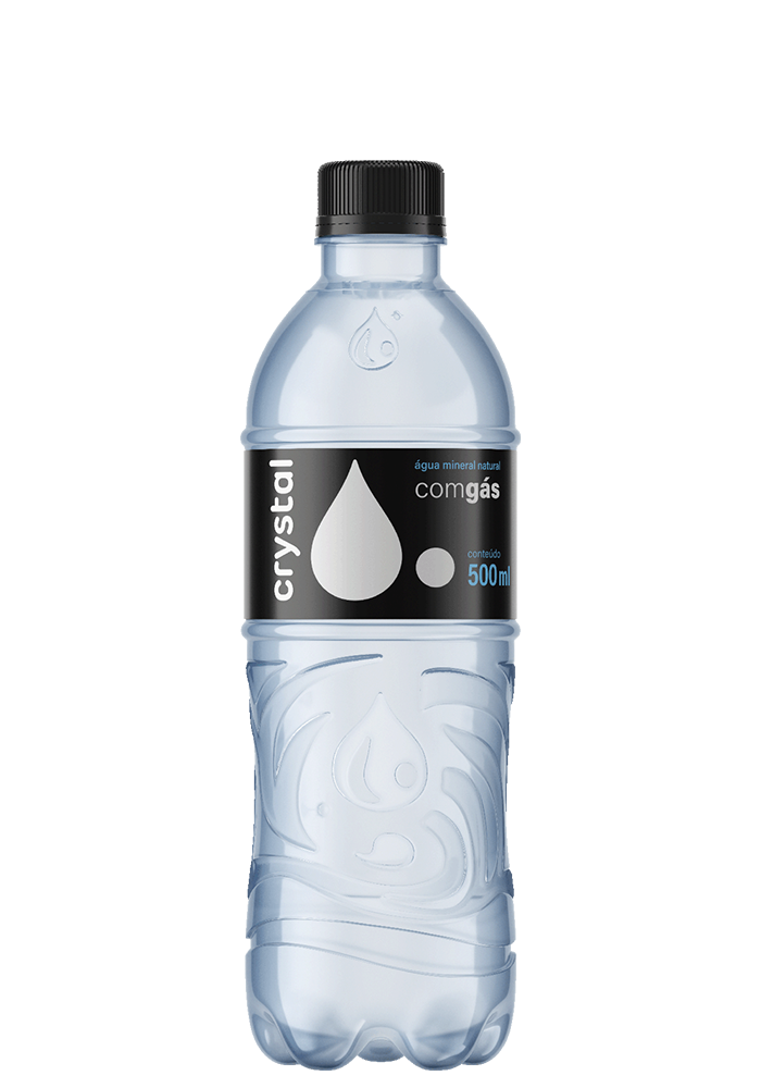 Água Mineral Crystal Pet Com Gás 500ml