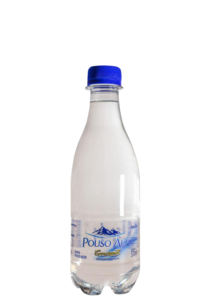 Água Mineral Pouso Alto Gourmet Pet Sem Gás 370ml 