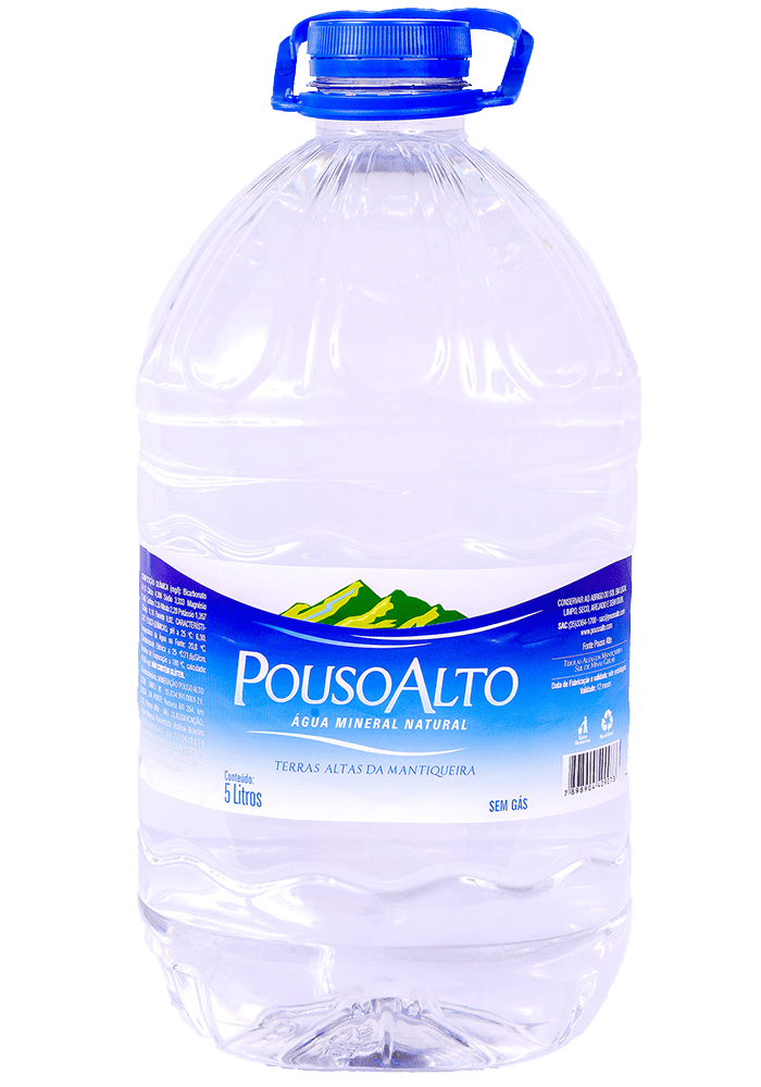 Água Mineral Pouso Alto Pet Sem Gás  5L