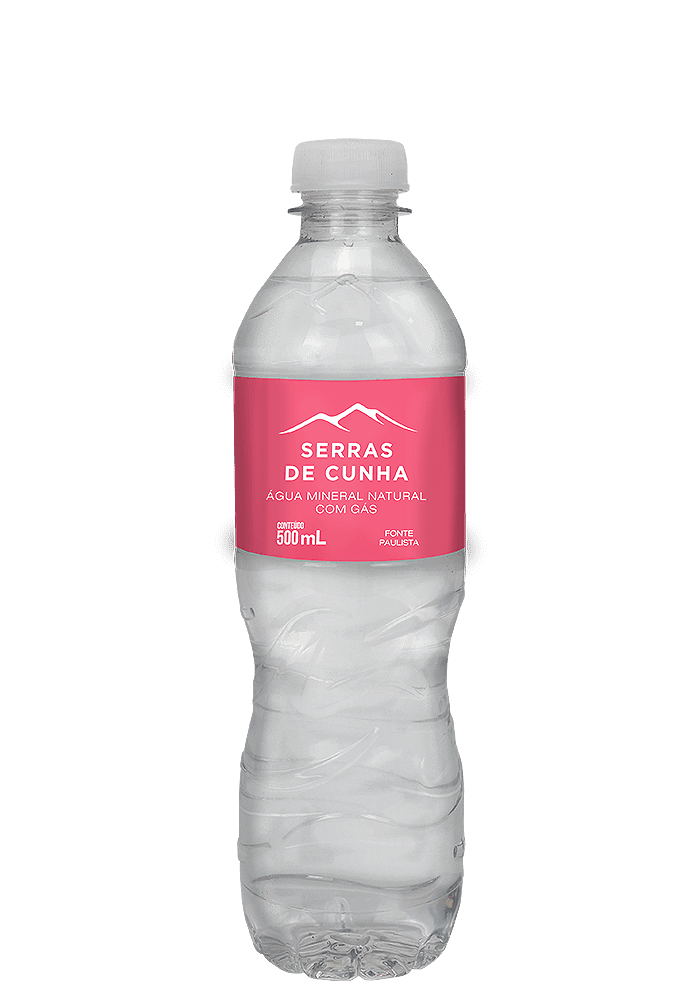 Água Mineral Serras De Cunha Pet Com Gás 500ml