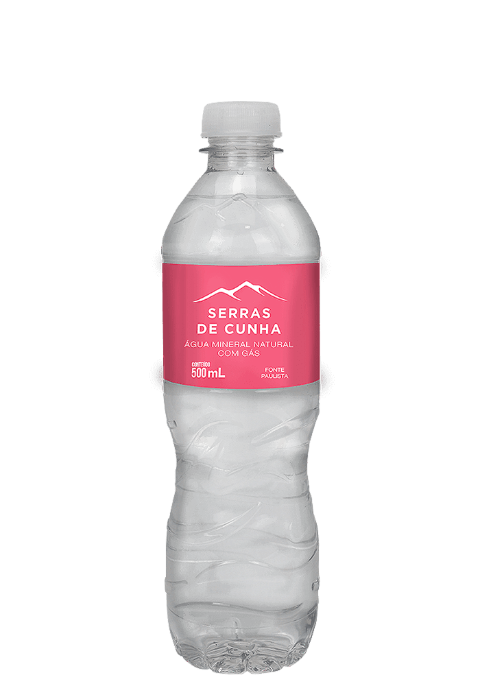Água Mineral Serras De Cunha Pet Com Gás 500ml