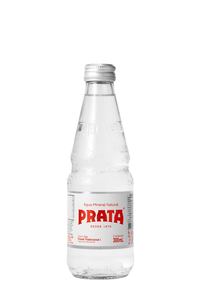 Água Mineral Prata Pilfer One Way Com Gás 300ml