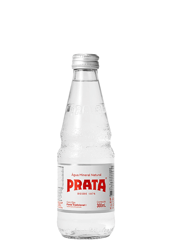 Água Mineral Prata Pilfer One Way Com Gás 300ml