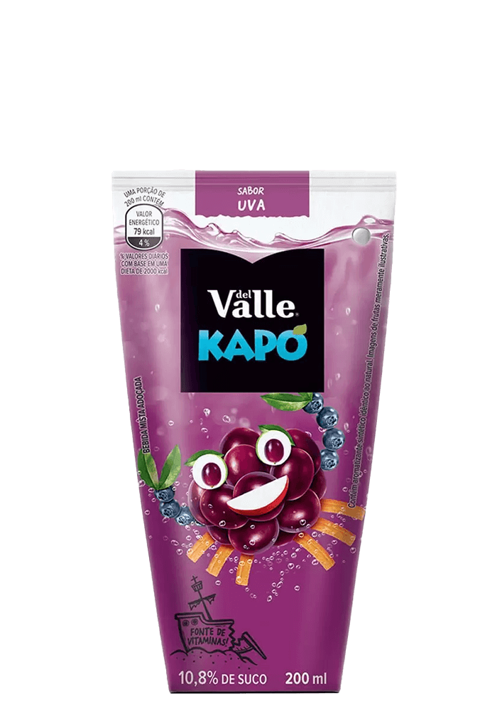 Suco Kapo Uva 200ml 