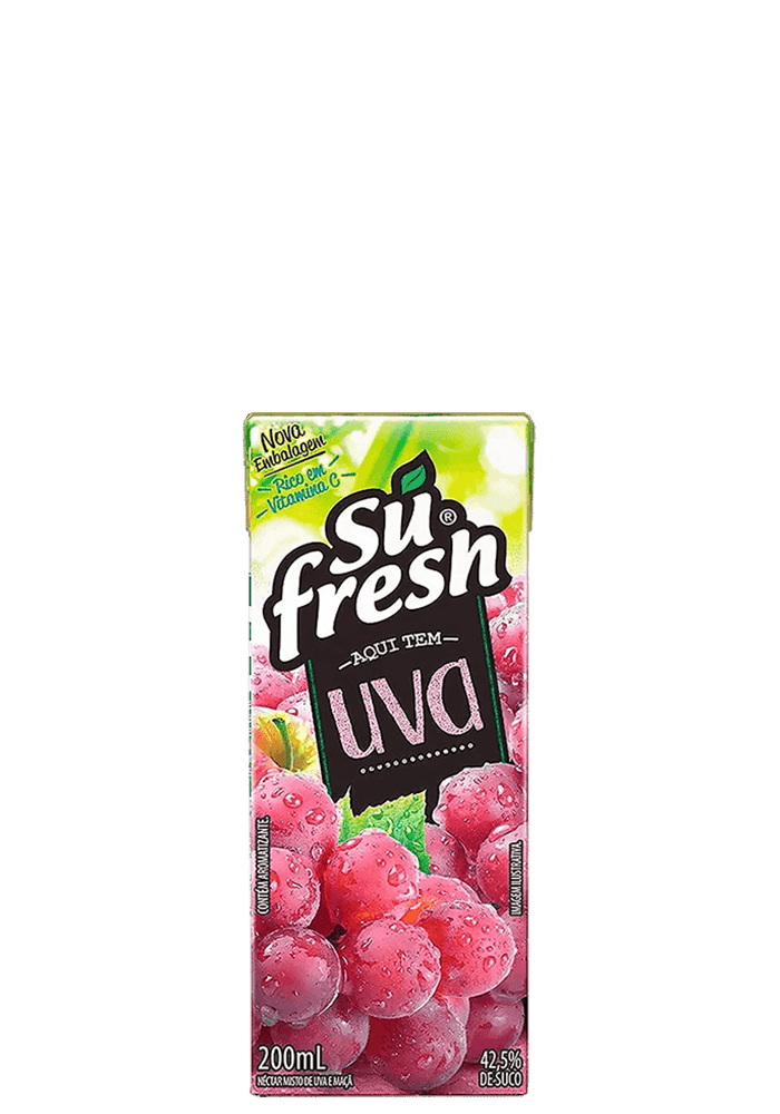 Suco Sufresh Uva 200ml