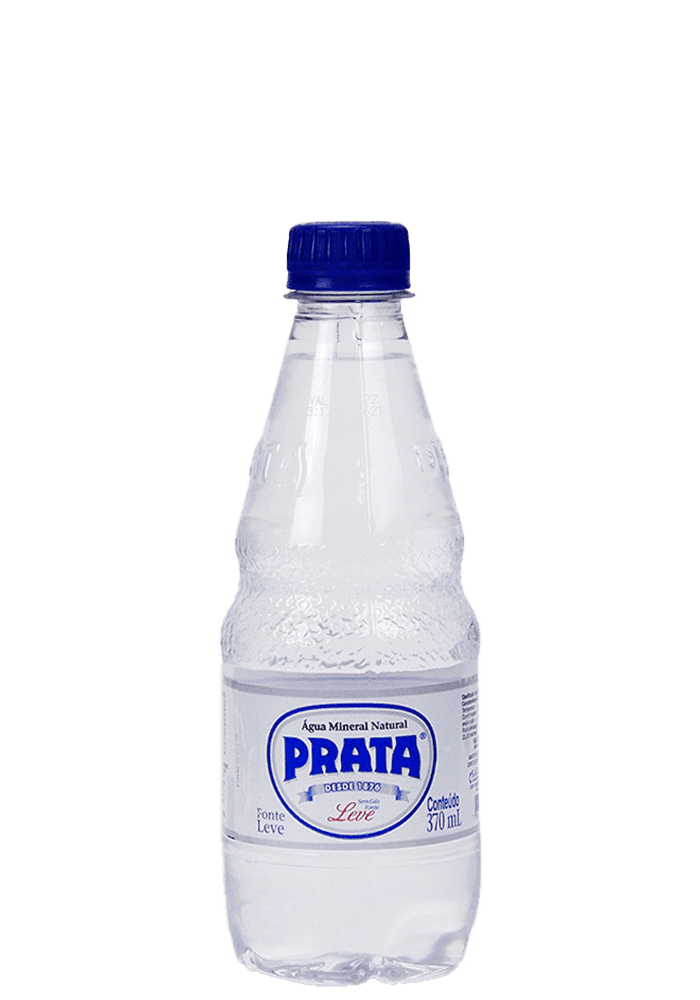 Água Mineral Prata Pet sem gás 370ml