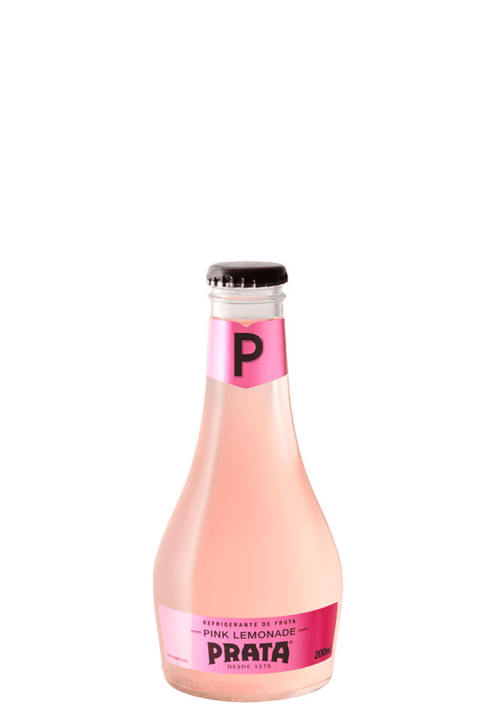 Refrigerante Prata Pink Lemonade Mixer Vidro 200ml