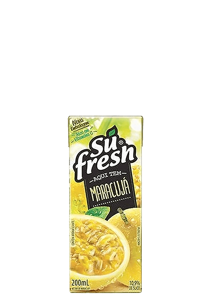 Suco Sufresh Maracujá 200ml