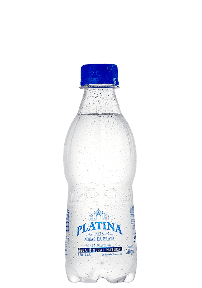 Água Mineral Platina Pet sem gás 310ml