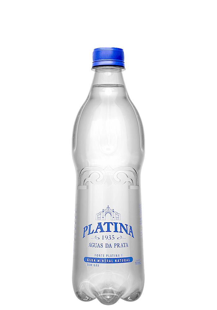 Água Mineral Platina Pet sem gás 510ml